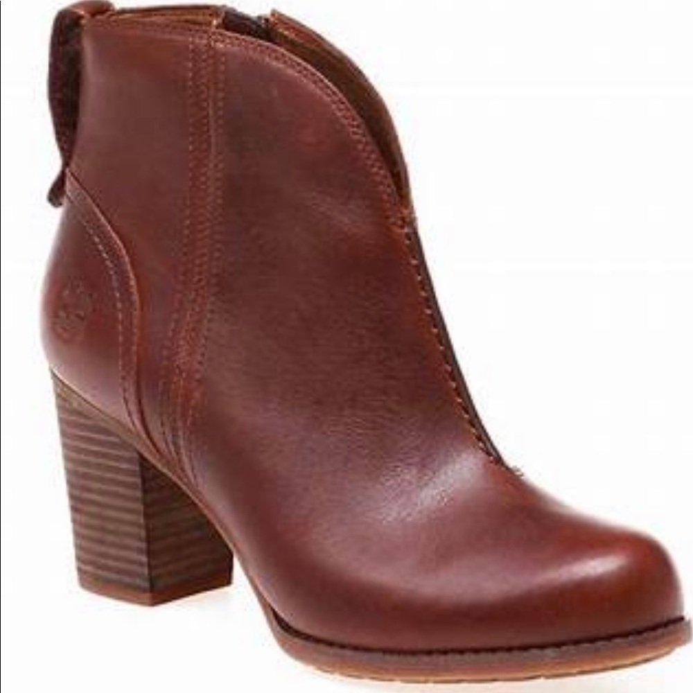 Women’s Timberland ankle boots.